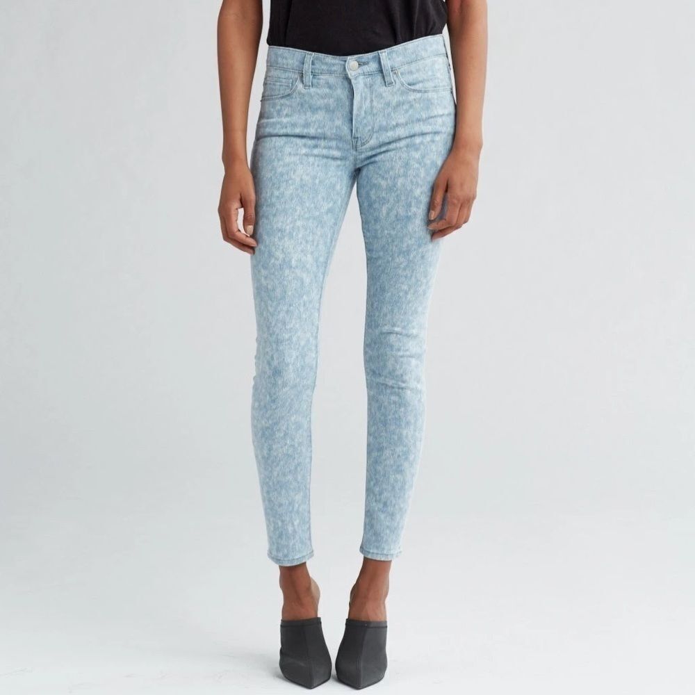 Hudson Jeans Mid-rise Nico Ankle Jeans in Blue Vapor Wash NWT 29 - Picture 3 of 11